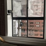 Right window glass replaced