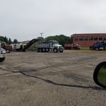 Milling old asphalt