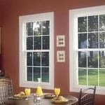 Double hung windows
