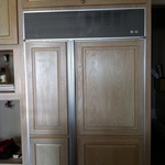 Original ash refrigerator panels