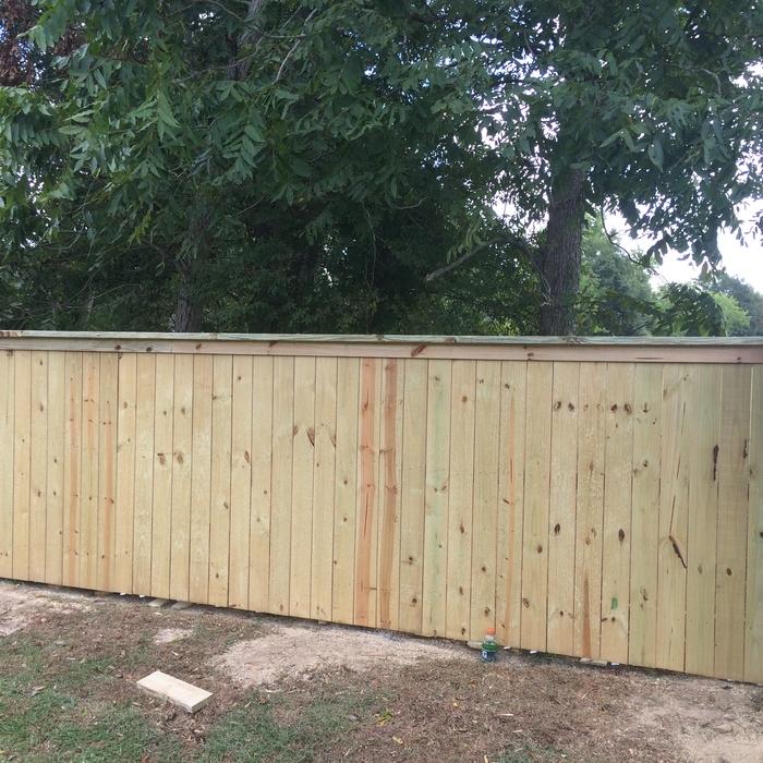 Treated Pine w/ Cap and Fascia