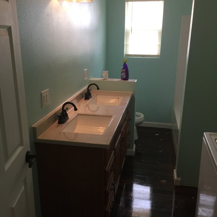 Bathroom remodel