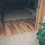 Real Hardwood on Concret