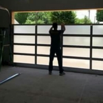 Garage door install 18x7