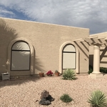 Stucco Color Solar Screen