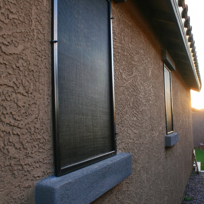 Bronze Color Solar Screen