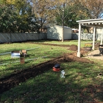 Backyard Irrigation Install