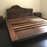 Bed Frame and Night Stands