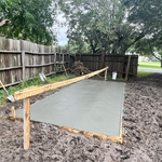 8x20 concrete pad
