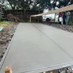 8x20 concrete pad