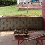 small retaining wall