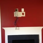 Feature Wall with smart TV