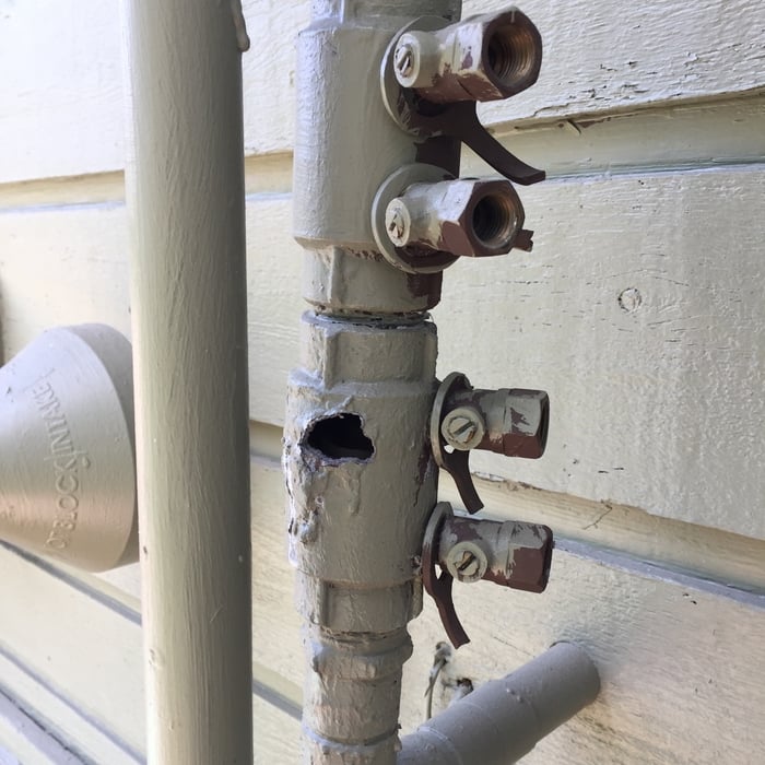 Older double check valve