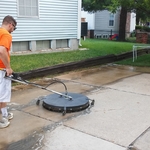 Driveway cleaning