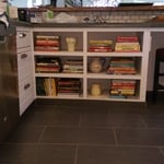 bookshelves