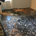 master after carpet removal