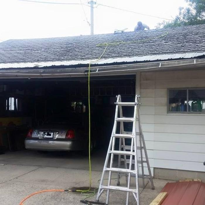 Leaking old roof