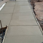 Sidewalk instalation