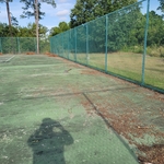 Dirty Tennis court