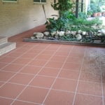 patio and walk