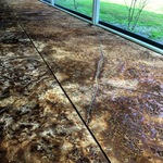 Past jobs. Concrete art