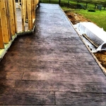 Past jobs. Concrete art