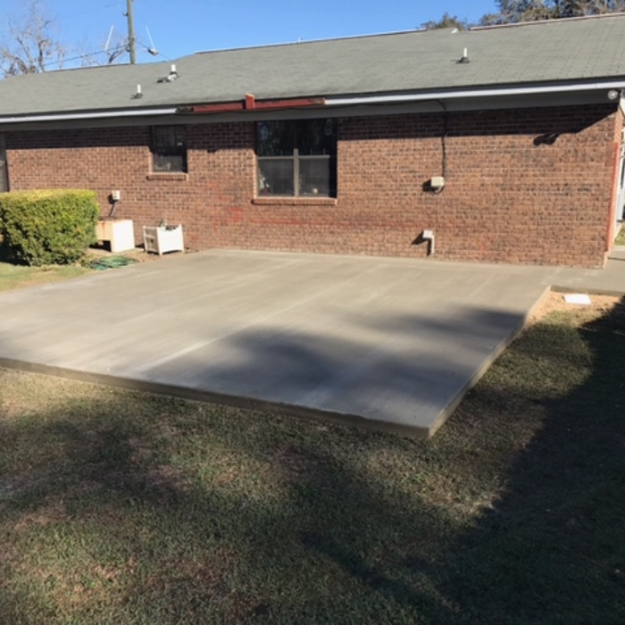 Patio & Sidewalk Concrete
