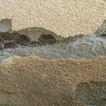Spalling Stucco from Water Intrusion
