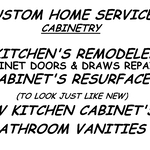 Carpentry & Cabinetry