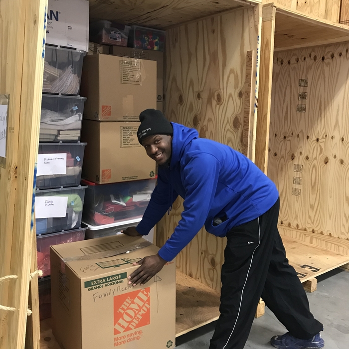 We carefully pack your items into our vaults.