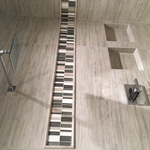 Bathroom shower install