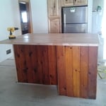 Custom made island