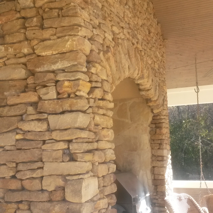 drystack fireplace