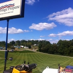 mowing