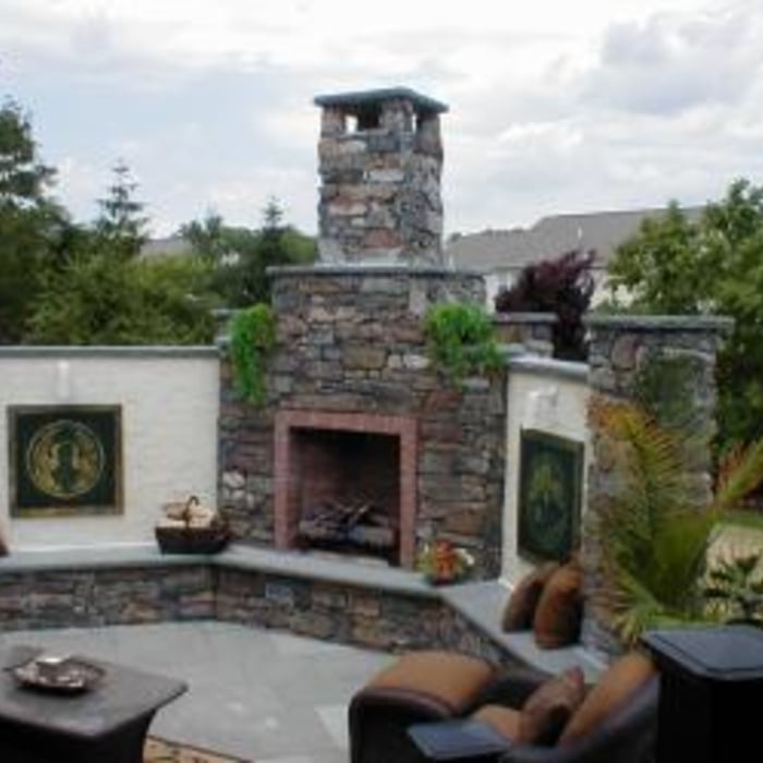 Outdoor Fireplace