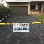 Asphalt Resurfaced Driveway La Crescenta