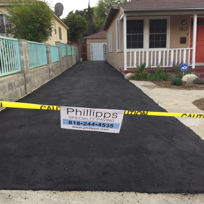 Asphalt Resurfaced Driveway Sunland