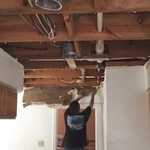 Water leak damage