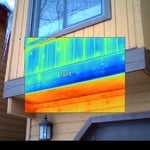 Infrared Camera View of Cantilever