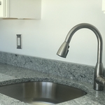 Faucet and sink installation