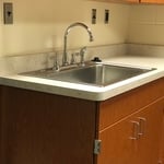 Faucet installation