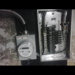 Meter and pannel