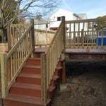 Repaired deck-after