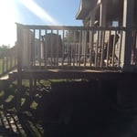 Extended deck