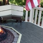 Deck w/ bench!