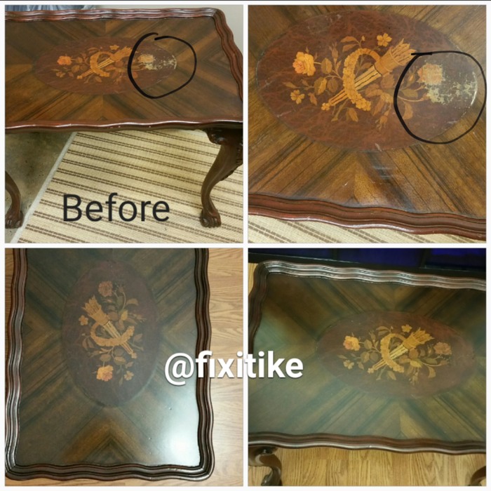 Antique side table