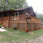 home exterior and deck