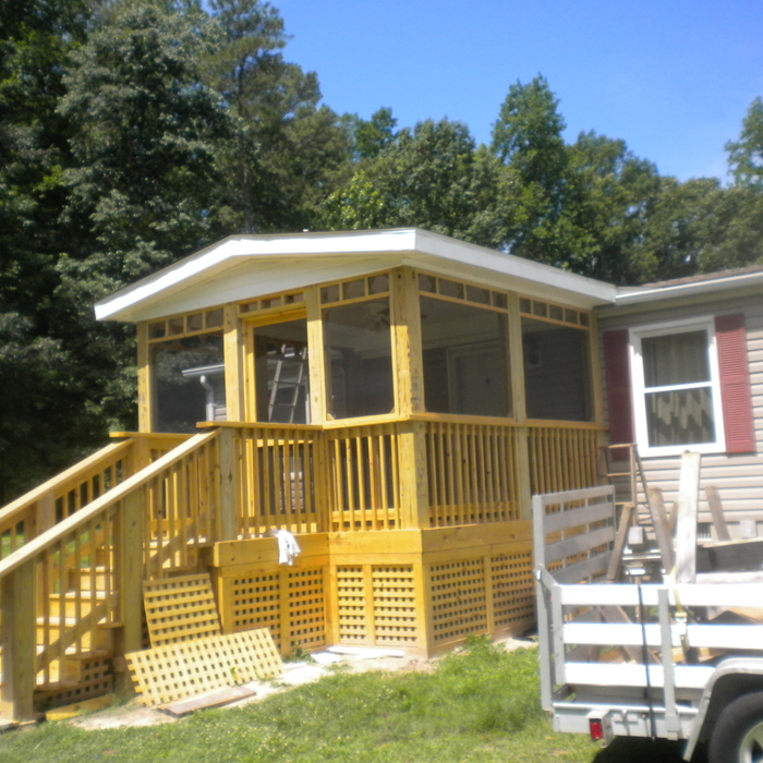 12X12 ROOF AND DECK-FAN--