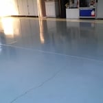 Floor strip & reseal