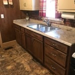 NEW CABINETS AFTER BROKEN DRAIN LINE